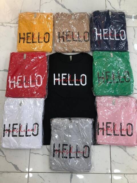 Bluzka damskie 7832 Mix kolor 2XL-4XL 1