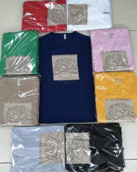 Bluzka damskie 7836 Mix kolor 2XL-4XL