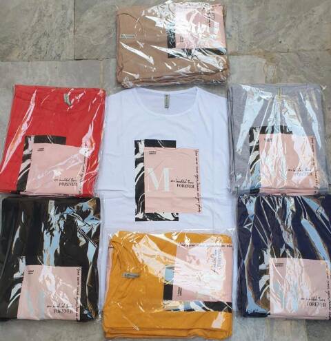 Bluzka damskie 7839 Mix kolor 2XL-4XL