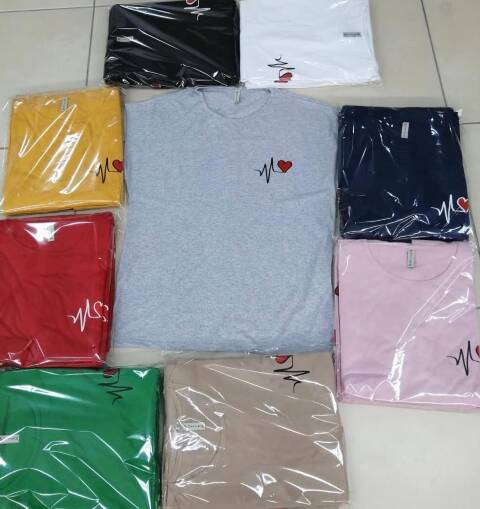 Bluzka damskie 7841 Mix kolor 2XL-4XL