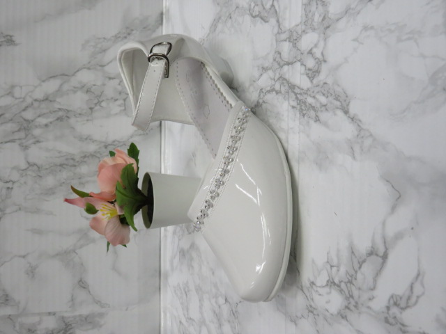 Baleriny Dziecięce 7KM 242 WHITE 36-38