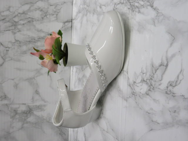 Baleriny Dziecięce 7KM 242 WHITE 36-38 1