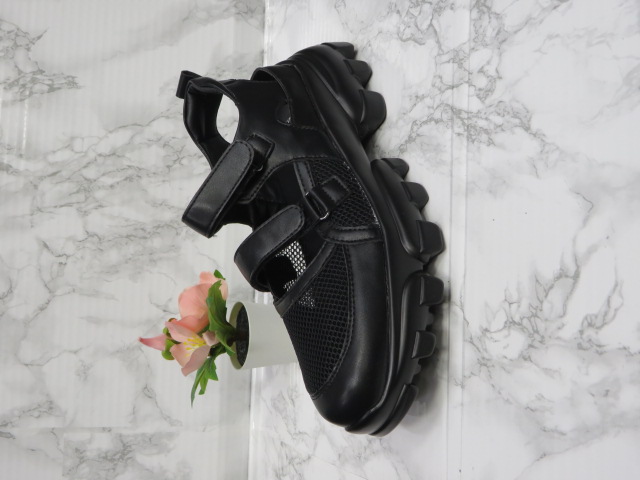 Sandały damskie A21-7632 BLACK 36-41