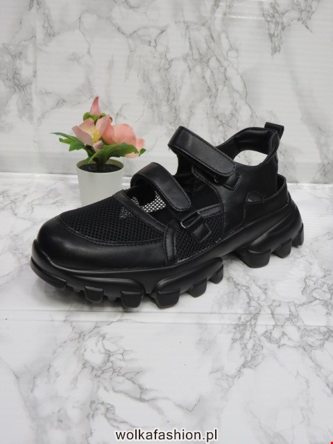 Sandały damskie A21-7632 BLACK 36-41