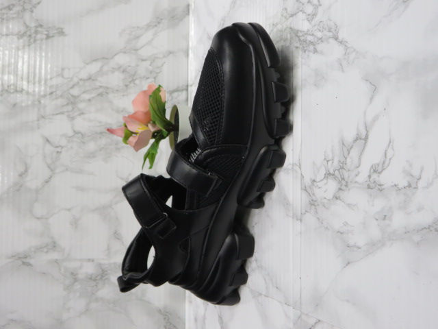 Sandały damskie A21-7632 BLACK 36-41 1