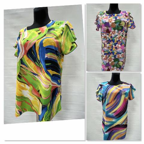 Bluzka damskie 8064 1 kolor 44-54 (towar polskie) 1