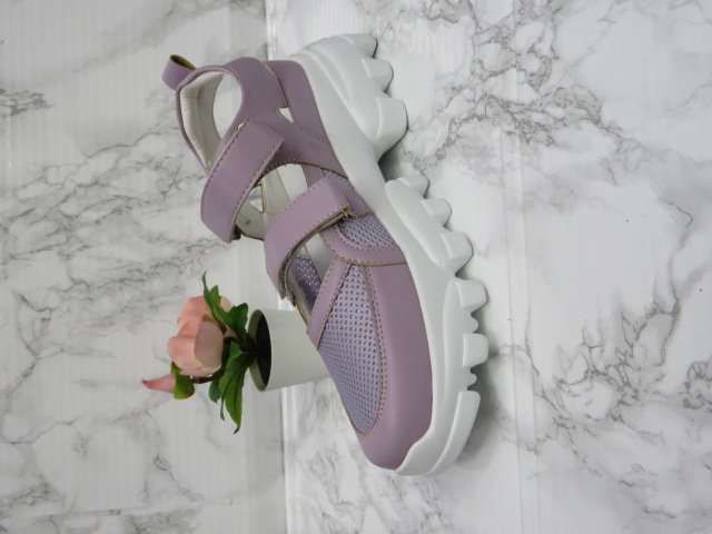 Sandały damskie A21-7632 PURPLE 36-41 1