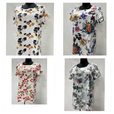 Bluzka damskie 8068 1 kolor 44-54 (towar polskie) 1