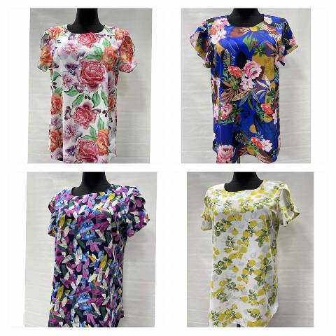 Bluzka damskie 8069 1 kolor 44-54 (towar polskie)