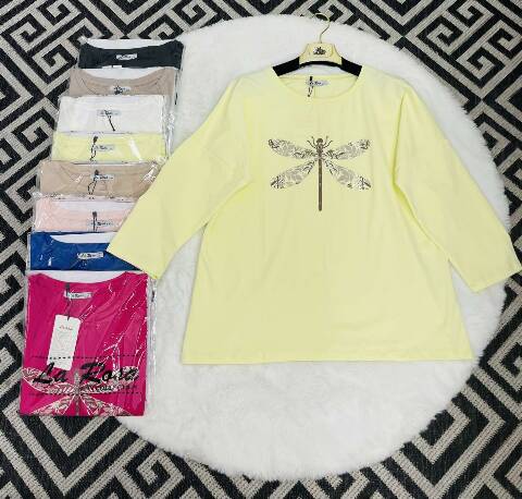 Bluzka damskie 8099 Mix kolor S/M-L/XL 1