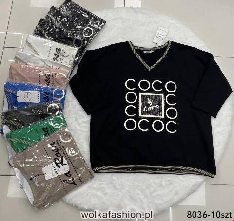 Bluzka damskie 8036 Mix kolor S/M-L/XL 1