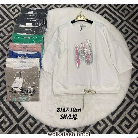 Bluzka damskie 8167 Mix kolor S/M-L/XL 1