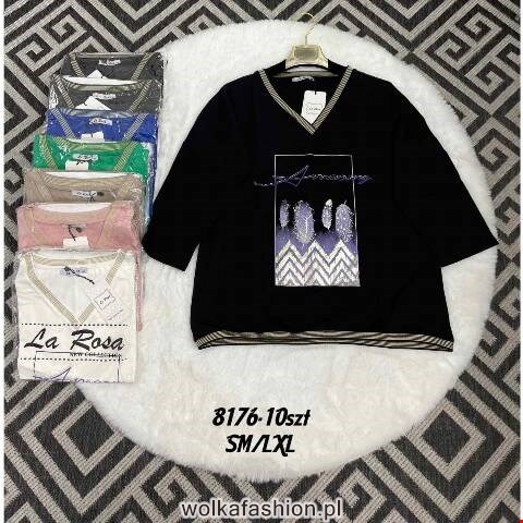 Bluzka damskie 8176 Mix kolor S/M-L/XL 1