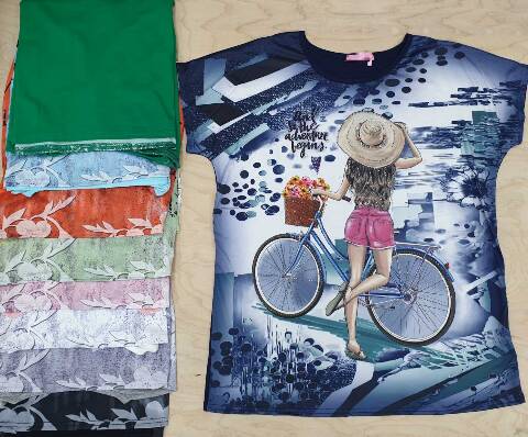 Bluzka damskie 8135 Mix kolor M-2XL (towar china)