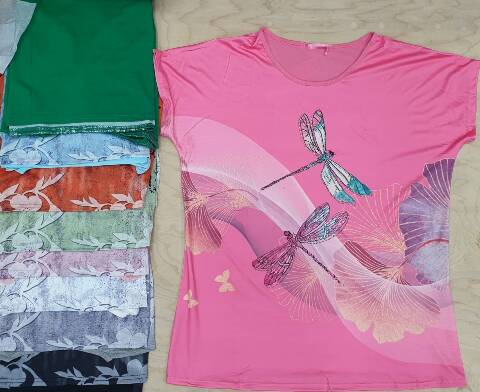 Bluzka damskie 8137 Mix kolor M-2XL (towar china) 1