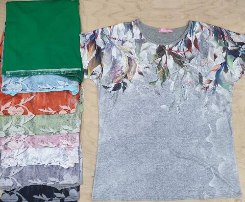 Bluzka damskie 8139 Mix kolor M-2XL (towar china)