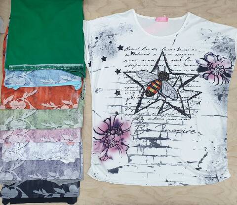 Bluzka damskie 8140 Mix kolor M-2XL (towar china) 1