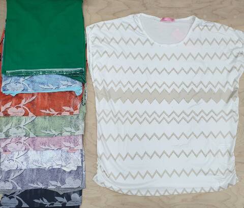 Bluzka damskie 8143 Mix kolor M-2XL (towar china) 1