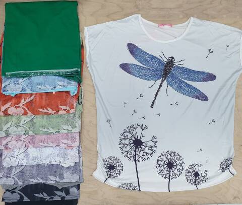 Bluzka damskie 8145 Mix kolor M-2XL (towar china) 1