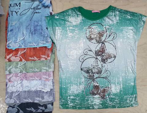 Bluzka damskie 8150 Mix kolor M-2XL (towar china) 1