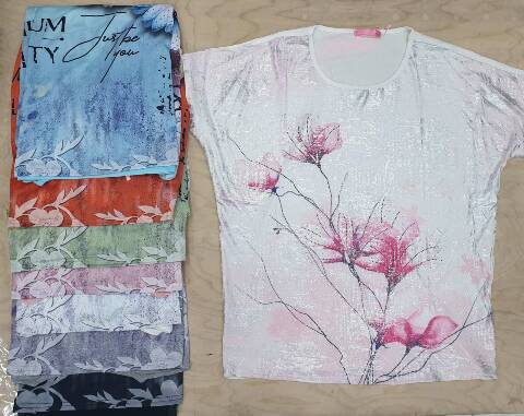 Bluzka damskie 8152 Mix kolor M-2XL (towar china)