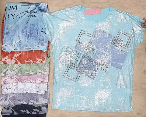 Bluzka damskie 8153 Mix kolor M-2XL (towar china) 1