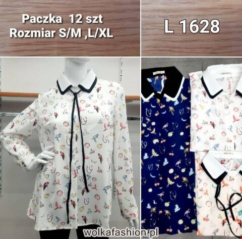Koszula damskie L1628 Mix kolor S/M-L/XL