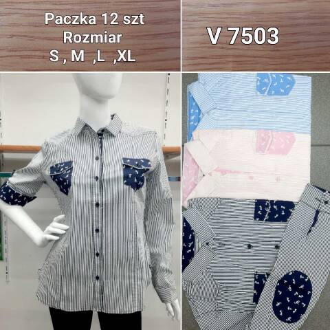 Koszula damskie V7503 Mix kolor S-XL
