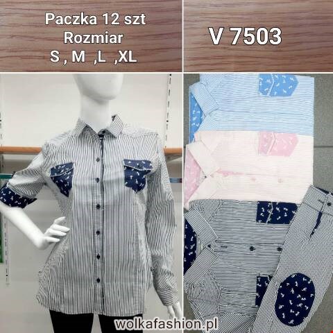 Koszula damskie V7503 Mix kolor S-XL