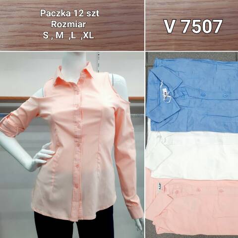 Koszula damskie V7507 Mix kolor S-XL 1
