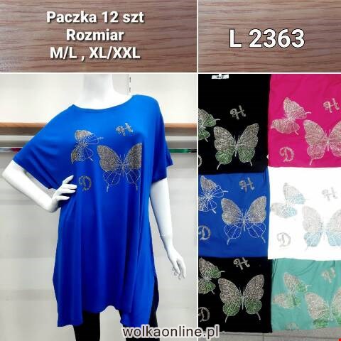 Tunika damskie L2363 Mix kolor M-2XL