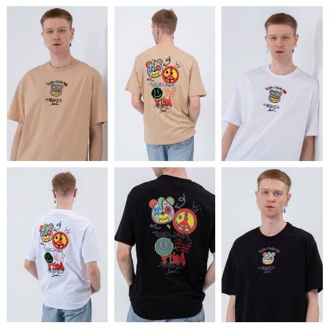 Bluzka męskie 8247 1 Kolor S-XL (towar tureckie) 1