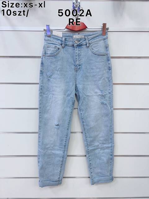 Jeansy damskie 5002A 1 kolor XS-XL 1