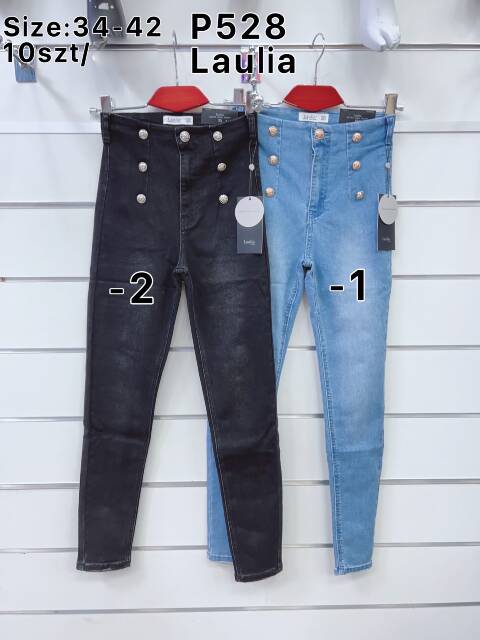 Jeansy damskie 528 1 kolor 34-42 1