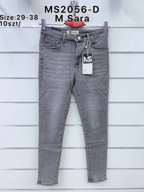 Jeansy damskie MS2056-D 1 kolor 29-38 1