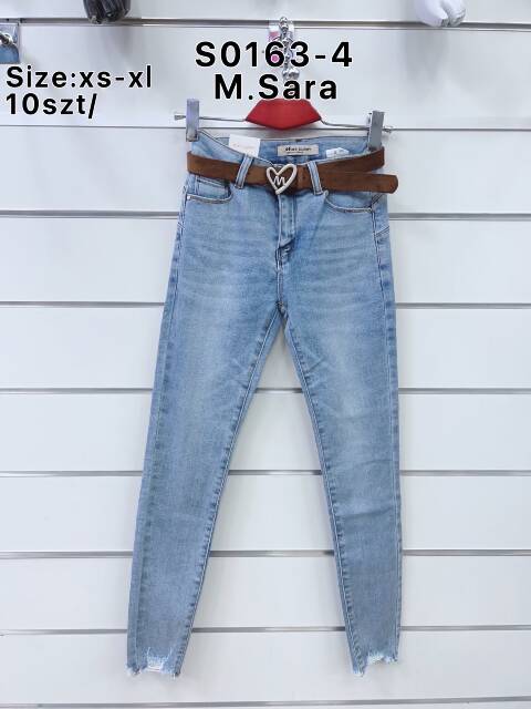 Jeansy damskie S1063-4 1 kolor XS-XL