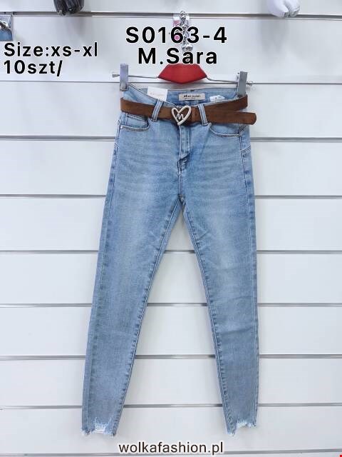 Jeansy damskie S1063-4 1 kolor XS-XL