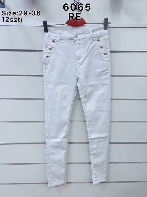 Jeansy damskie 6065 1 kolor 29-36 1