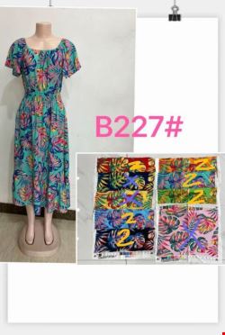 Sukienka damskie B227 Mix kolor M-2XL