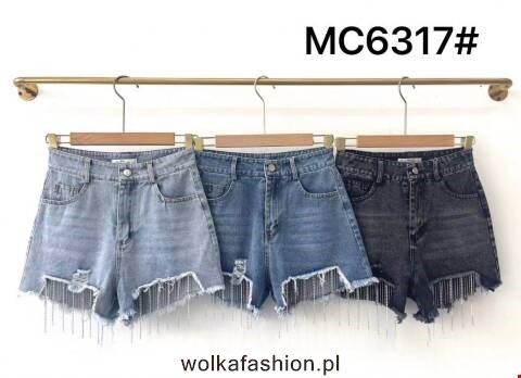Szorty damskie MC6317 1 kolor S-L