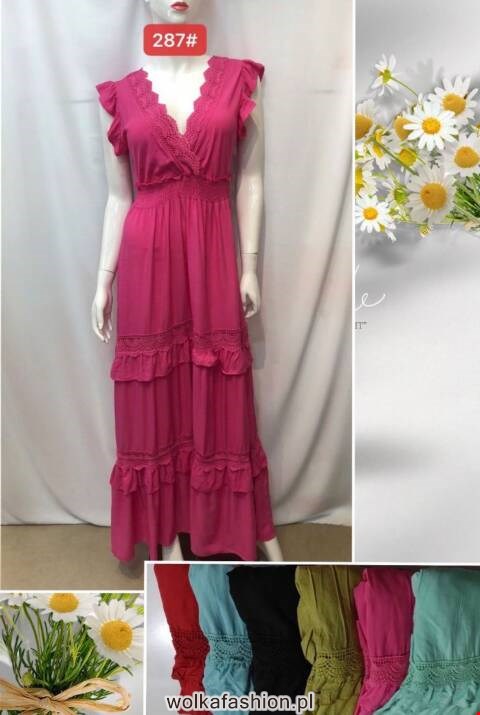 Sukienka damskie 287 Mix kolor M-2XL