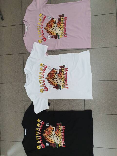 Bluzka damskie 8450 Mix kolor S-L