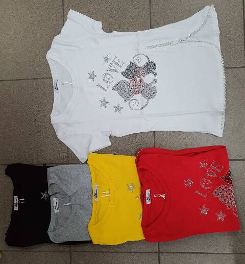 Bluzka damskie 8454 Mix kolor S-XL