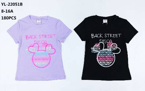 Bluzki dziewczęce YL-22051B Mix kolor 8-16 1