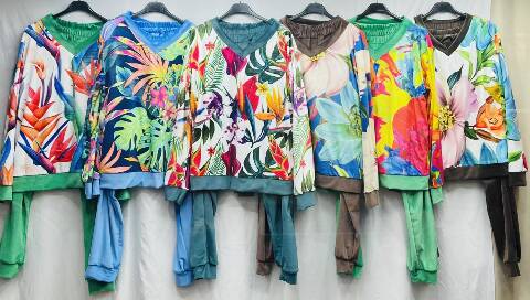 Komplet damskie 8484 Mix kolor Standard (towar polskie) 1