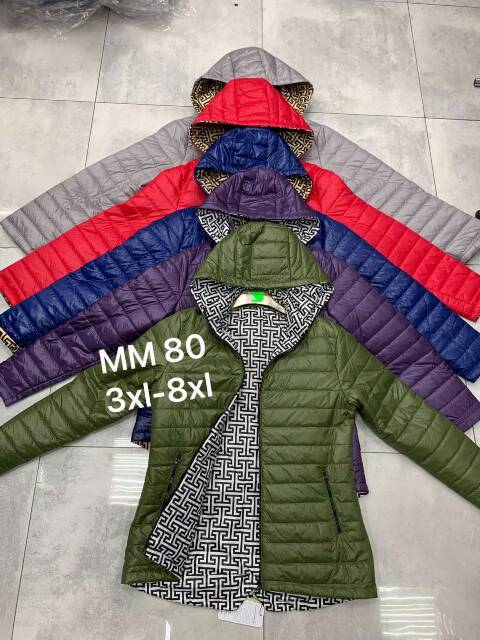 Kurtka wiosena damskie MM80 1 kolor 3XL-8XL (towar china) 1