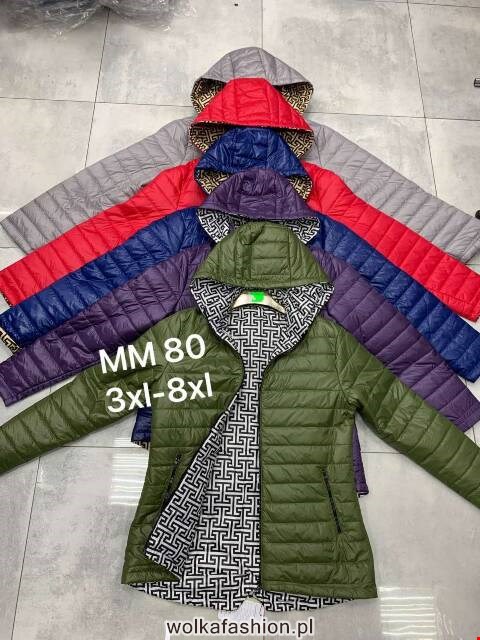 Kurtka wiosena damskie MM80 1 kolor 3XL-8XL (towar china)