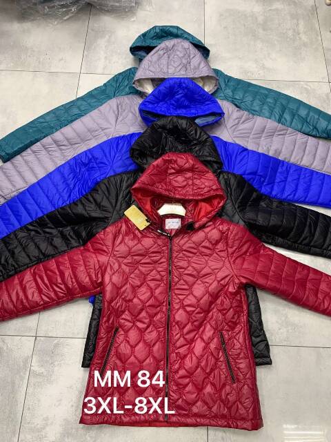 Kurtka wiosena damskie MM84 1 kolor 3XL-8XL (towar china)