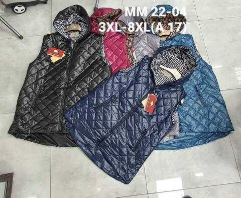 Kamizelka wiosena damskie MM22-04 1 kolor 3XL-8XL (towar china) 1