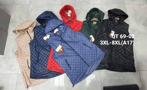 Kamizelka wiosena damskie QT69-02 1 kolor 3XL-8XL (towar china) 1